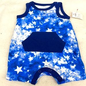 NEW!!! Cat & jack new star jumper baby boy sz 0-3 mos
